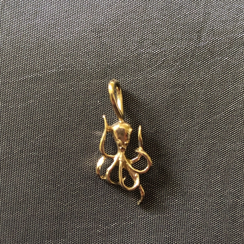 ✨Beautiful octopus golden charm✨